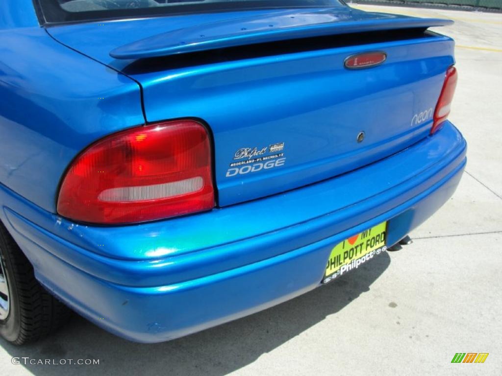 1998 Neon Highline Sedan - Intense Blue Pearl / Agate photo #23