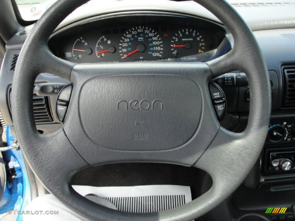 1998 Neon Highline Sedan - Intense Blue Pearl / Agate photo #41