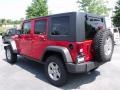 Flame Red - Wrangler Unlimited Rubicon 4x4 Photo No. 2