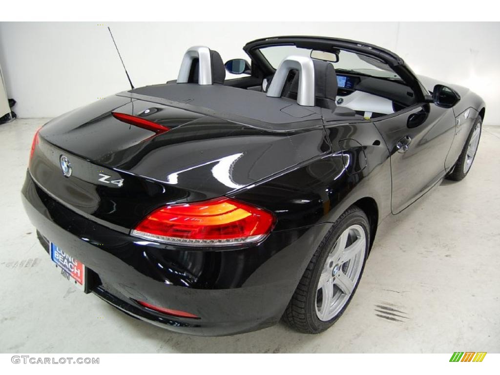 2011 Z4 sDrive30i Roadster - Jet Black / Black photo #6