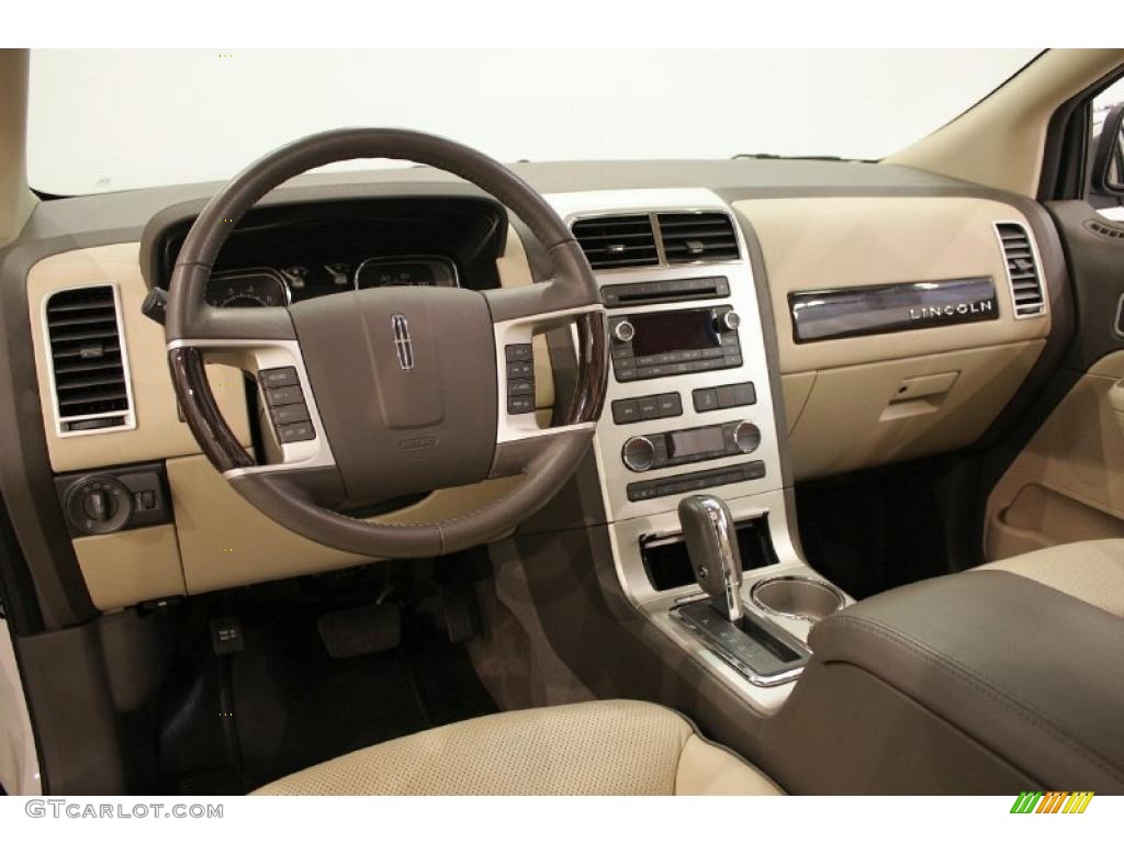 2009 Lincoln MKX AWD Camel Dashboard Photo #32069394
