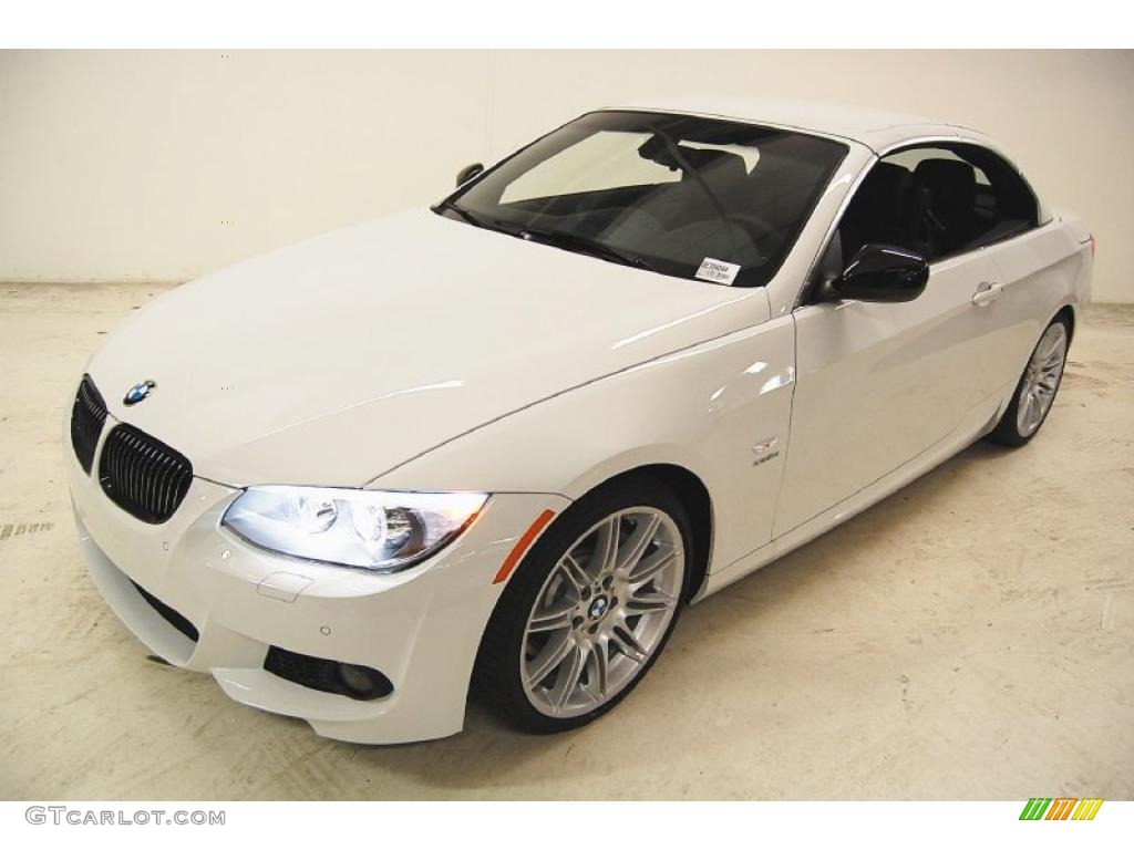 2011 3 Series 335is Convertible - Alpine White / Black photo #19