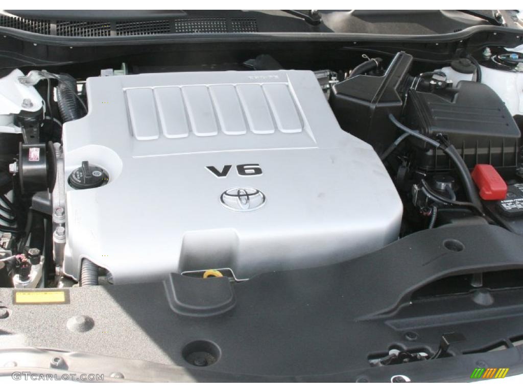 2009 Camry SE V6 - Super White / Charcoal photo #19