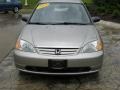 2003 Shoreline Mist Metallic Honda Civic LX Sedan  photo #2