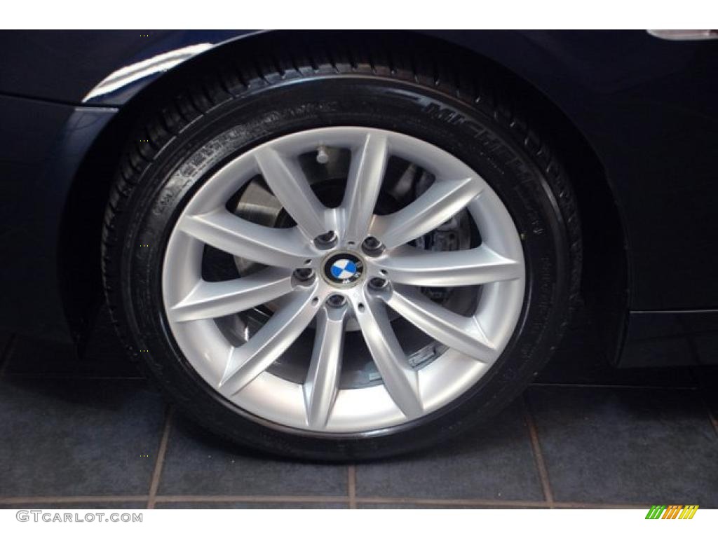 2008 7 Series 750Li Sedan - Monaco Blue Metallic / Natural Brown photo #7