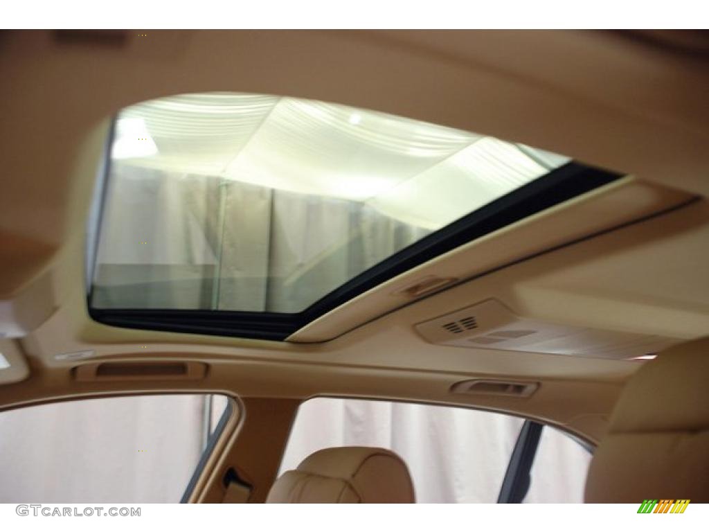 2008 7 Series 750Li Sedan - Monaco Blue Metallic / Natural Brown photo #8