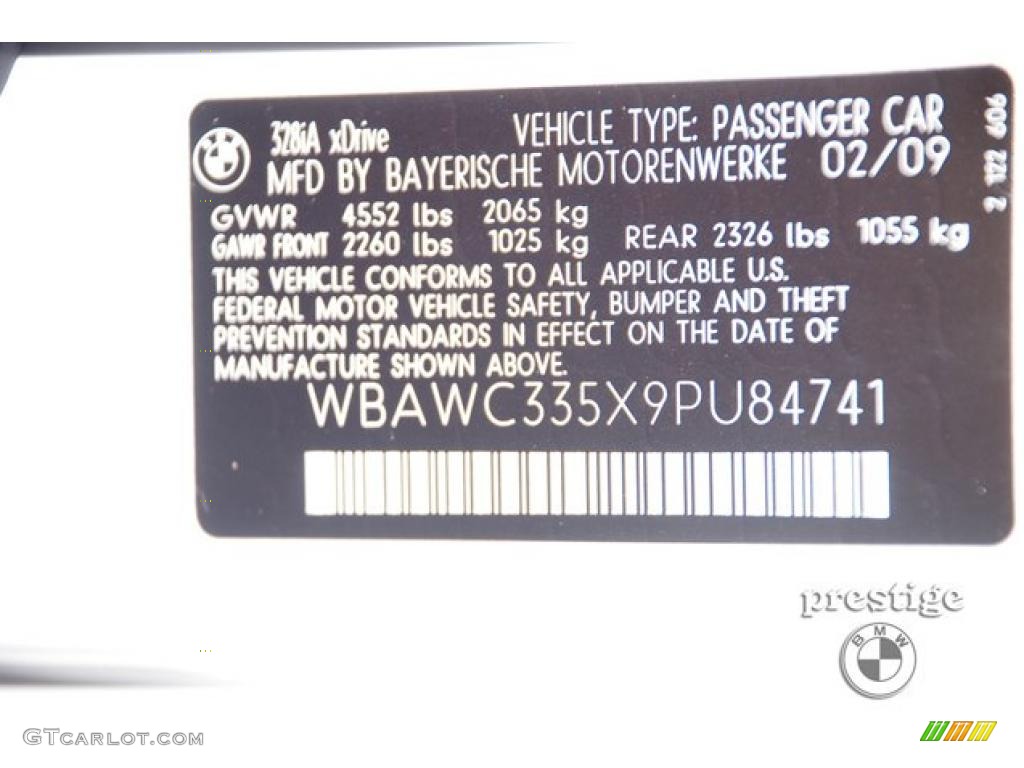2009 3 Series 328xi Coupe - Alpine White / Black photo #9