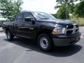 2010 Brilliant Black Crystal Pearl Dodge Ram 1500 ST Quad Cab  photo #4