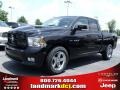 2010 Brilliant Black Crystal Pearl Dodge Ram 1500 Sport Quad Cab  photo #1