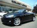 2010 Obsidian Black Lexus IS 250C Convertible  photo #1