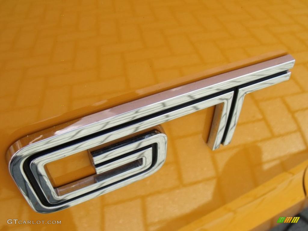 2008 Mustang GT Premium Coupe - Grabber Orange / Dark Charcoal photo #10