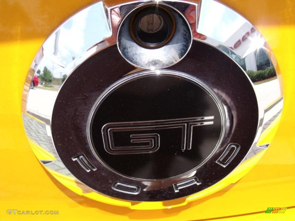 2008 Mustang GT Premium Coupe - Grabber Orange / Dark Charcoal photo #13