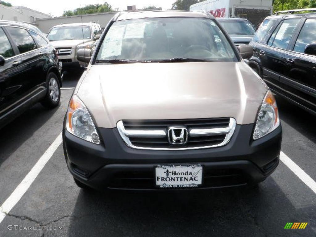 2003 CR-V EX 4WD - Mojave Mist Metallic / Saddle photo #5