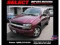 2005 Majestic Red Metallic Chevrolet TrailBlazer LS  photo #1