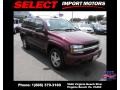 2005 Majestic Red Metallic Chevrolet TrailBlazer LS  photo #8