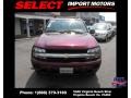 2005 Majestic Red Metallic Chevrolet TrailBlazer LS  photo #9