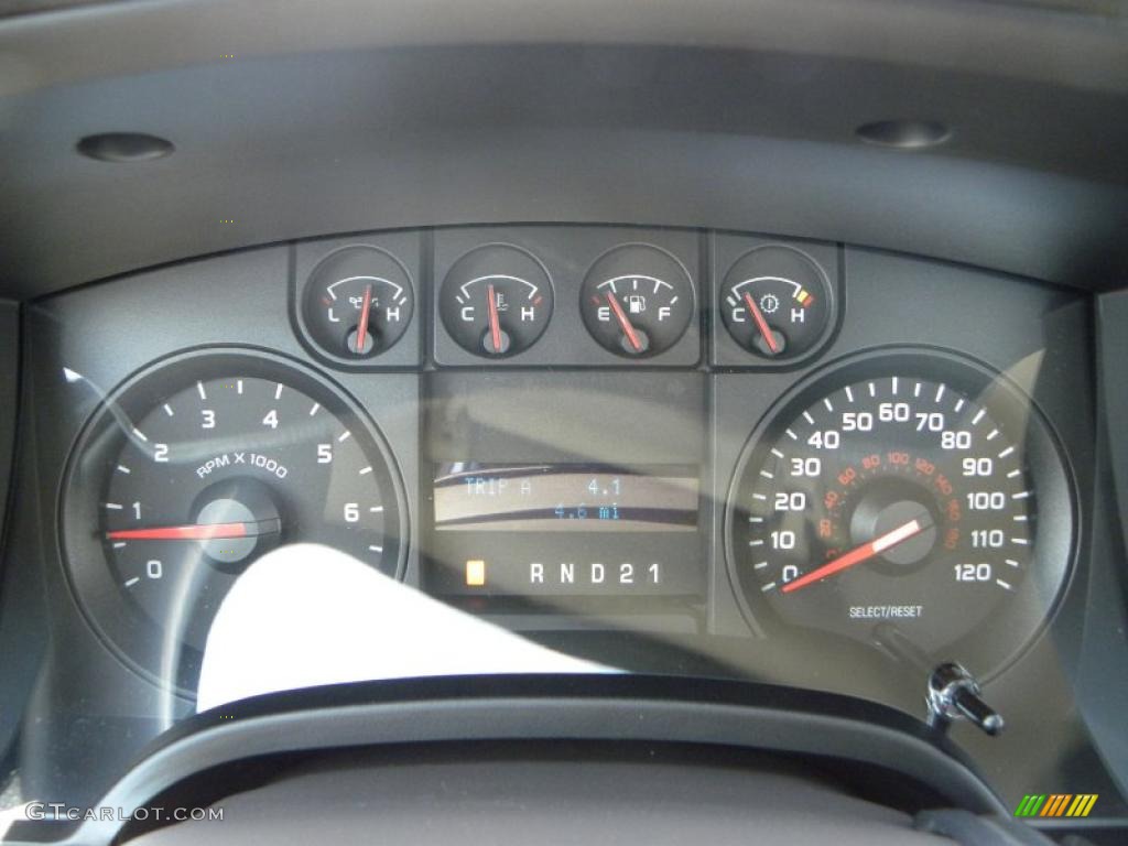 2010 F150 XL Regular Cab - Oxford White / Medium Stone photo #14