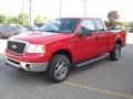 Bright Red - F150 XLT SuperCab 4x4 Photo No. 8