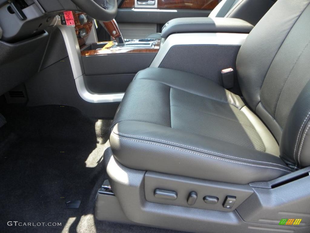 2010 F150 Lariat SuperCrew - Dark Blue Pearl Metallic / Black photo #17