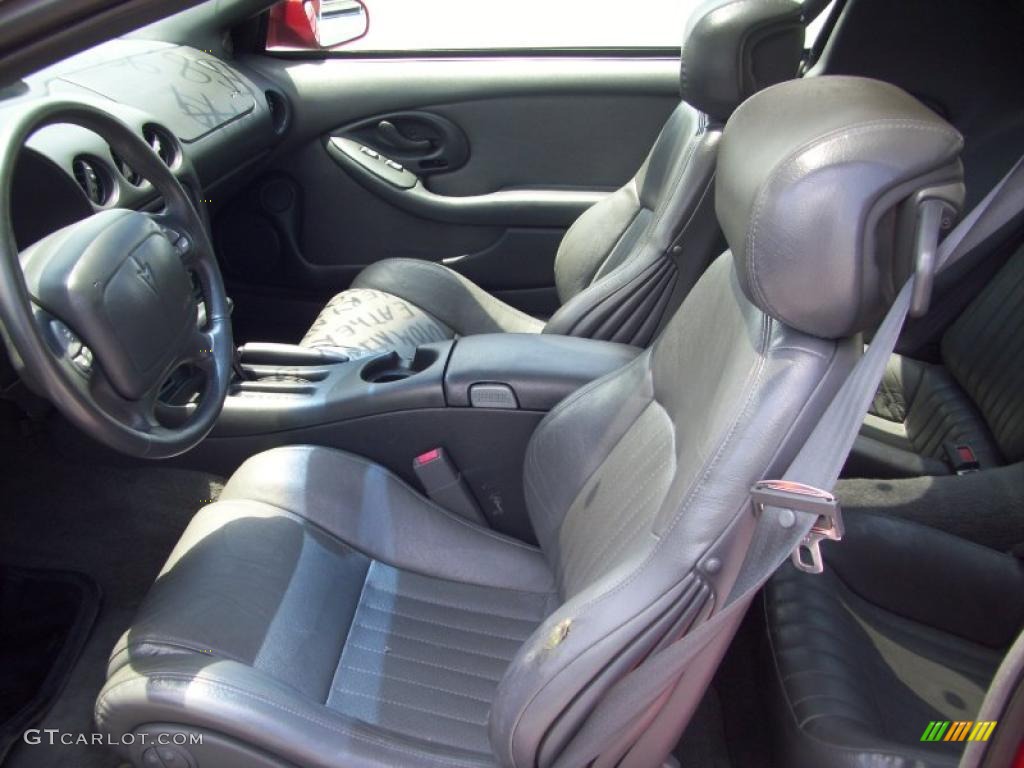 1997 Firebird Trans Am Coupe - Bright Red / Dark Pewter photo #12
