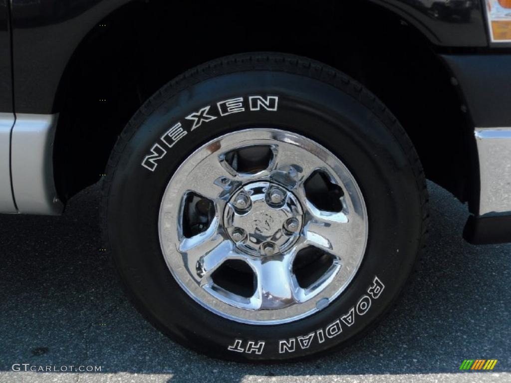 2006 Ram 1500 ST Regular Cab - Black / Medium Slate Gray photo #21