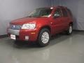 Vivid Red Metallic 2007 Mercury Mariner Luxury 4WD