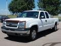 2005 Summit White Chevrolet Silverado 1500 LS Extended Cab 4x4  photo #3