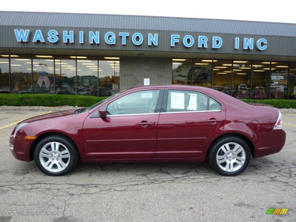 Merlot Metallic Ford Fusion