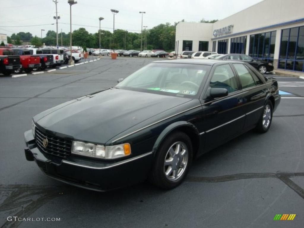 1996 Seville STS - Dark Polo Green Metallic / Shale photo #7