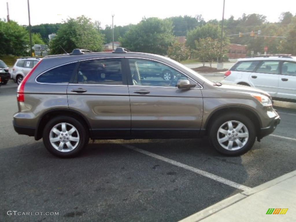 2009 CR-V EX-L 4WD - Urban Titanium Metallic / Ivory photo #5