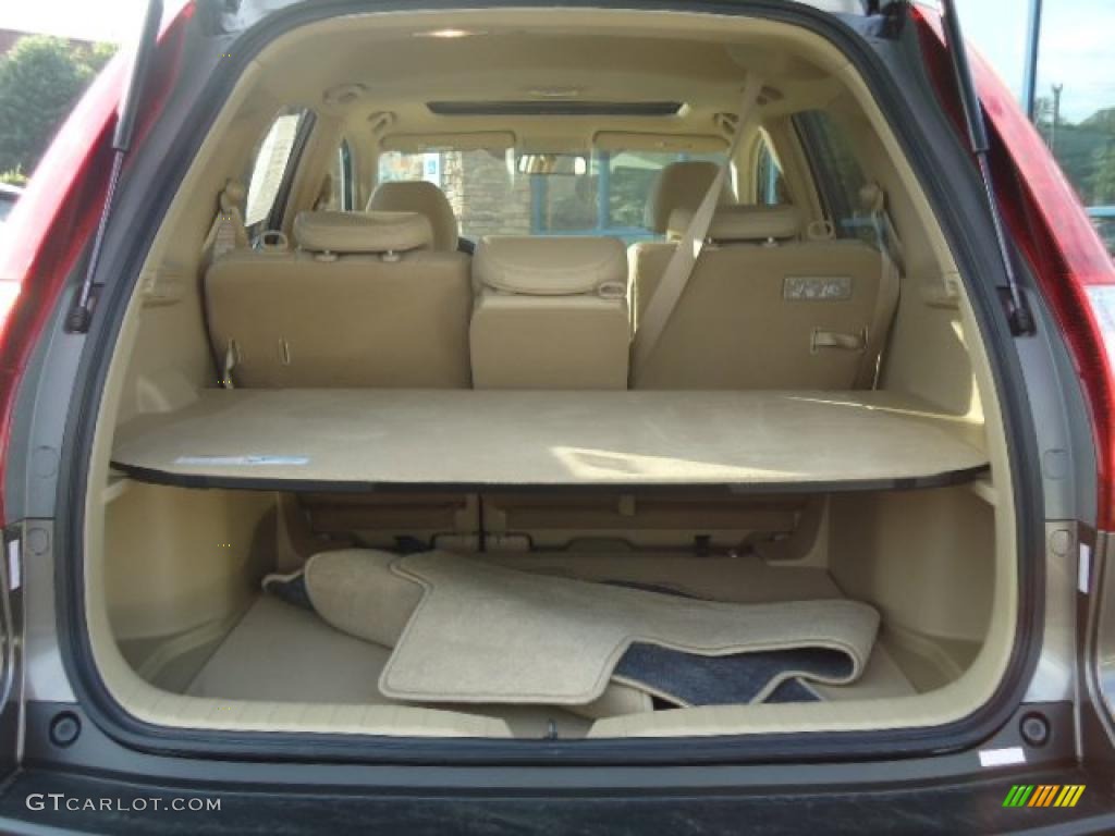 2009 CR-V EX-L 4WD - Urban Titanium Metallic / Ivory photo #15