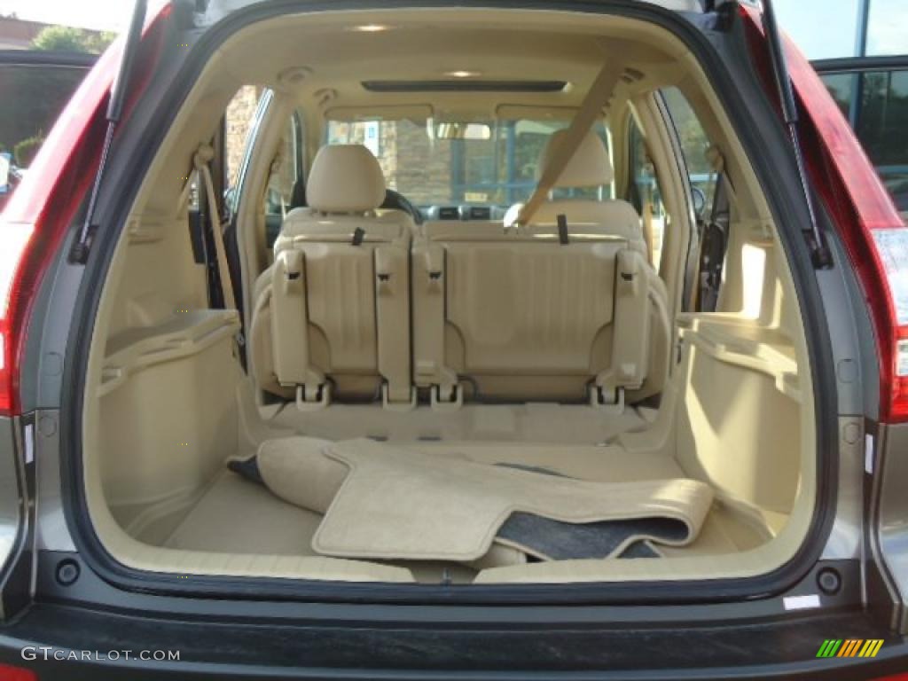 2009 CR-V EX-L 4WD - Urban Titanium Metallic / Ivory photo #19