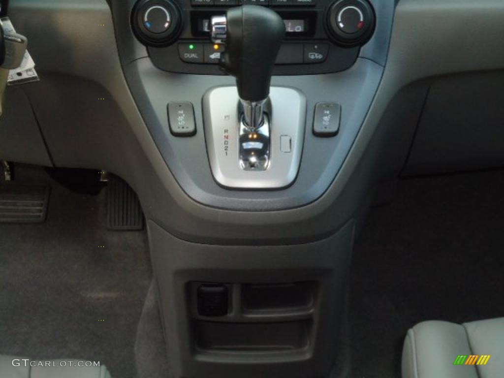 2009 CR-V EX-L 4WD - Glacier Blue Metallic / Gray photo #10
