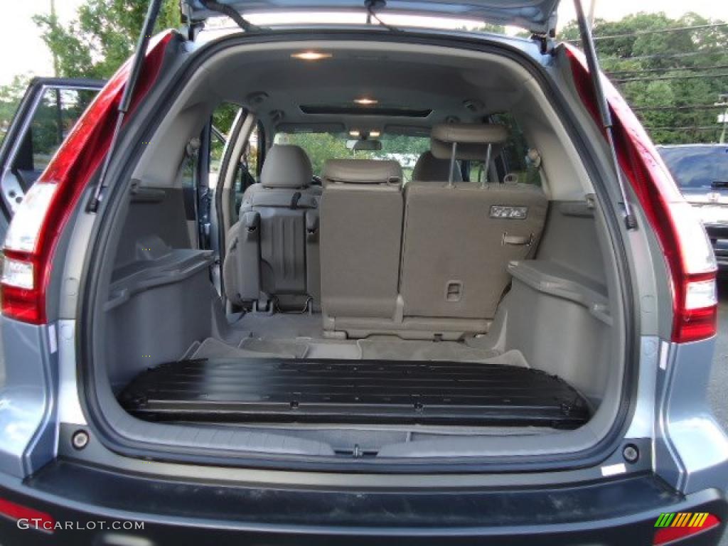 2009 CR-V EX-L 4WD - Glacier Blue Metallic / Gray photo #17