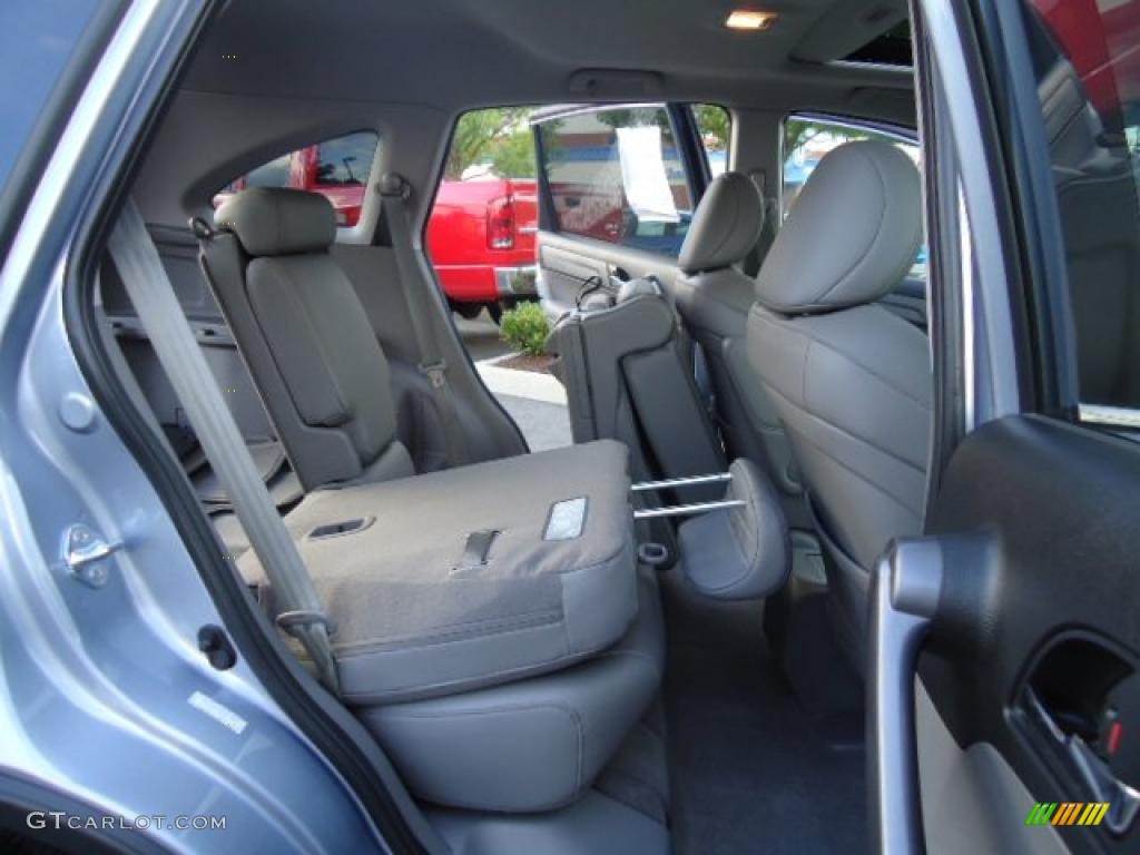2009 CR-V EX-L 4WD - Glacier Blue Metallic / Gray photo #18