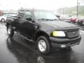 2000 Black Ford F150 XLT Extended Cab 4x4  photo #3