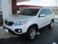 2011 Bright Silver Kia Sorento EX AWD  photo #1