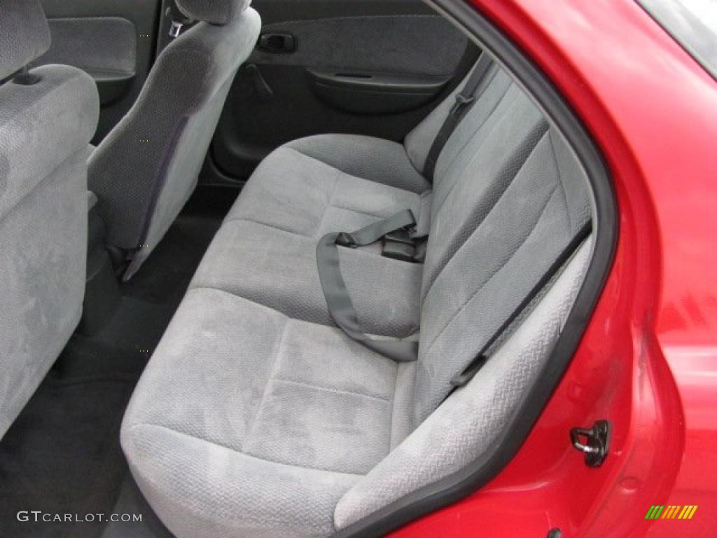 2003 Spectra Sedan - Classic Red / Grey photo #12