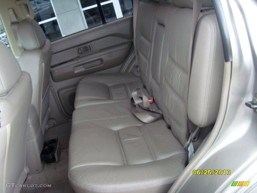 2004 Pathfinder SE - Polished Pewter Metallic / Beige photo #10