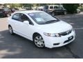 Taffeta White - Civic LX Sedan Photo No. 3