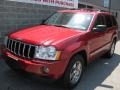 2006 Inferno Red Crystal Pearl Jeep Grand Cherokee Limited 4x4  photo #1