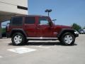 Red Rock Crystal Pearl - Wrangler Unlimited Sport 4x4 Photo No. 2