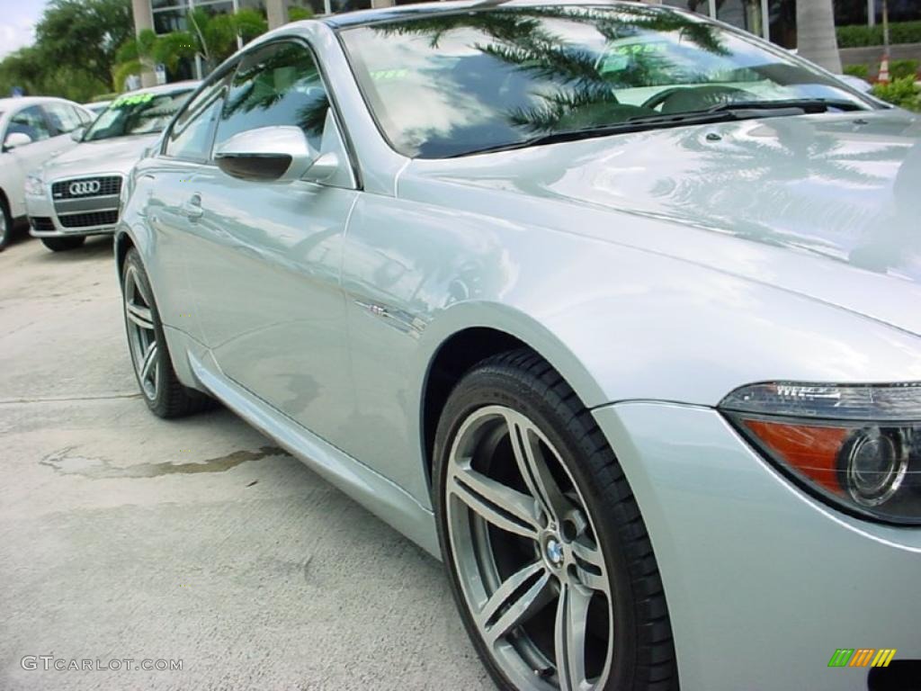 2006 M6 Coupe - Silverstone Metallic / Black photo #2