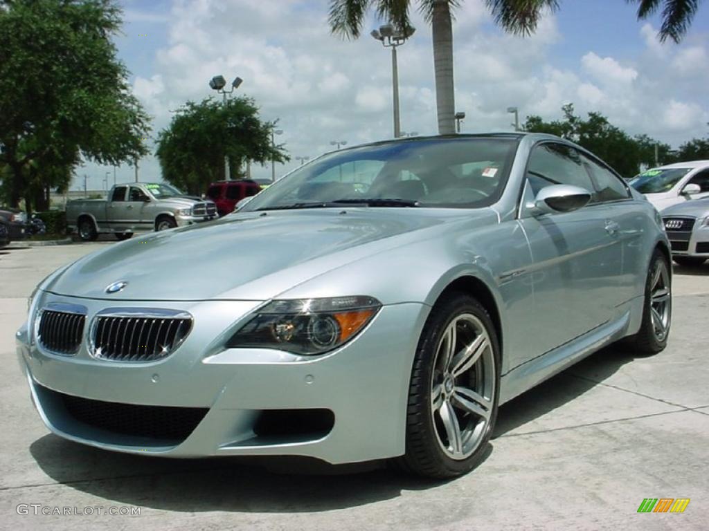 2006 M6 Coupe - Silverstone Metallic / Black photo #10