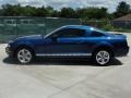 2008 Vista Blue Metallic Ford Mustang V6 Deluxe Coupe  photo #6