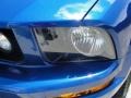 2008 Vista Blue Metallic Ford Mustang V6 Deluxe Coupe  photo #10