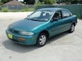 1996 Sparkle Green Mica Mazda Protege LX  photo #7