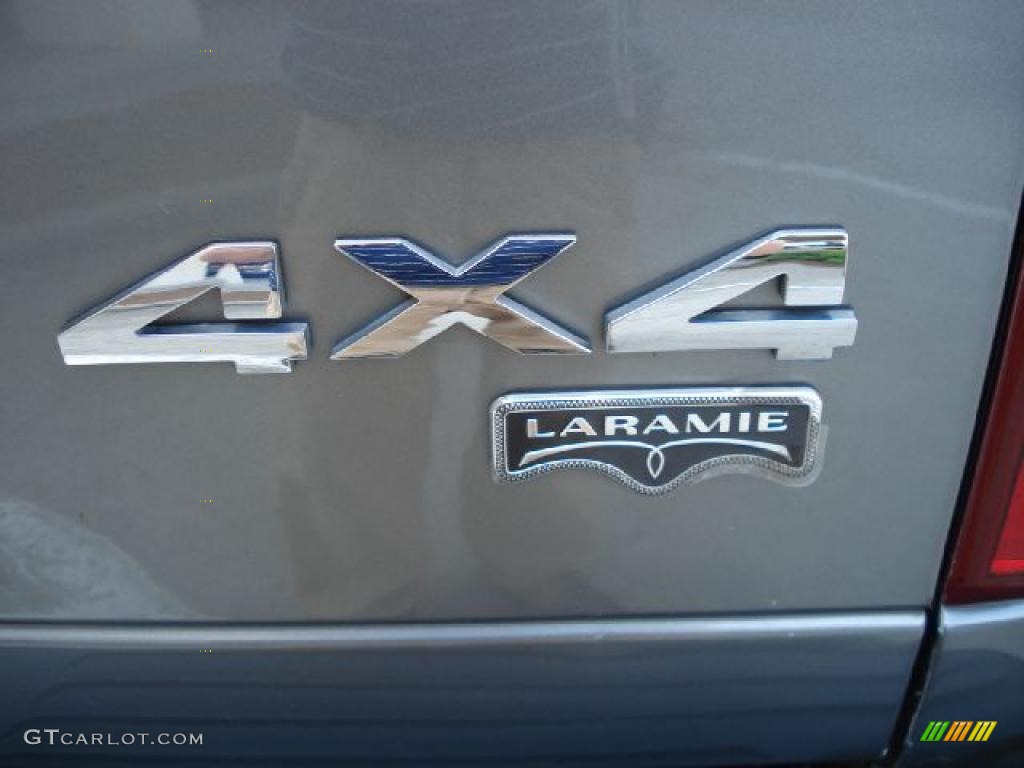 2007 Ram 2500 Laramie Mega Cab 4x4 - Mineral Gray Metallic / Medium Slate Gray photo #34