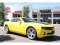 2010 Rally Yellow Chevrolet Camaro LT/RS Coupe  photo #1