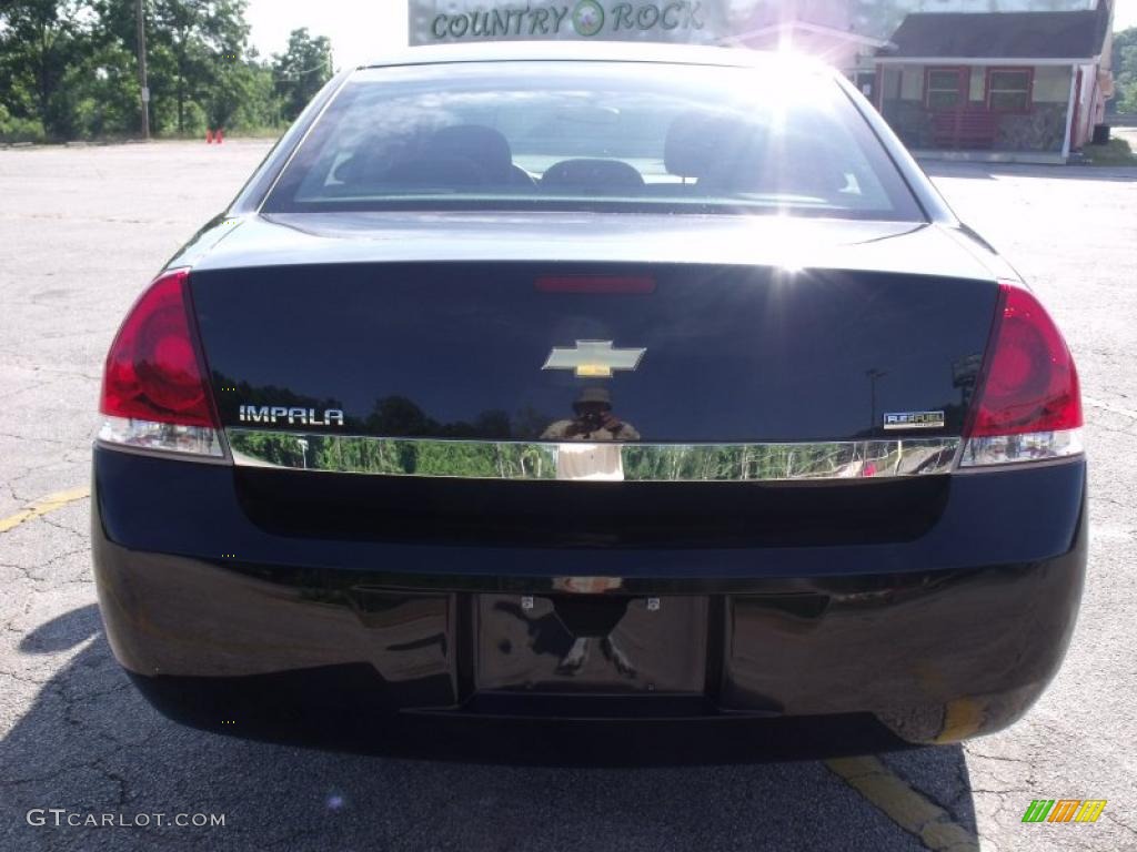 2010 Impala LS - Black / Ebony photo #4